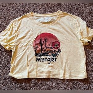Wrangler Crop Top Size M